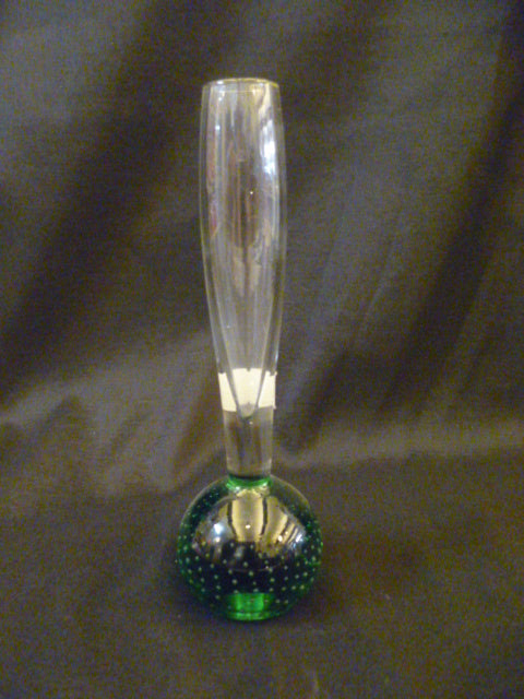 Border Glass - Bud Vase