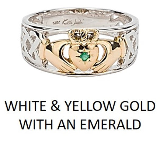 Claddagh Ring - 10k, 14k, or 18k Gold - Please Contact us for Pricing
