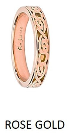 Fern Ring - 10k, 14k, or 18k Gold - Please Contact us for Pricing