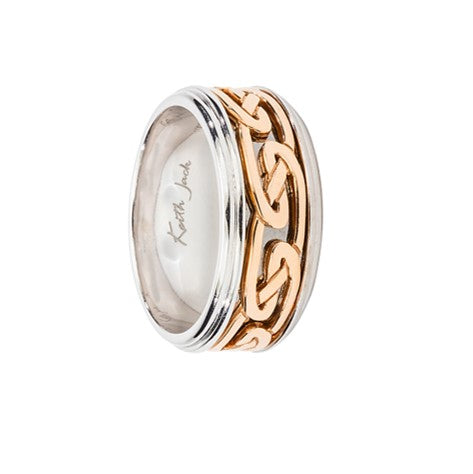 Laro Rails Ring - 10k, 14k, or 18k Gold - Please Contact us for Pricing