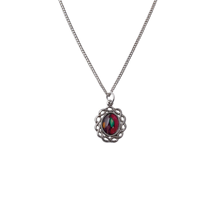 Heathergems Celtic Oval Pendant