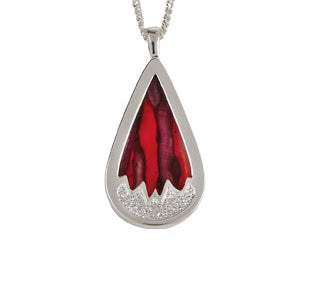 Heathergems Peat Flame Pendant