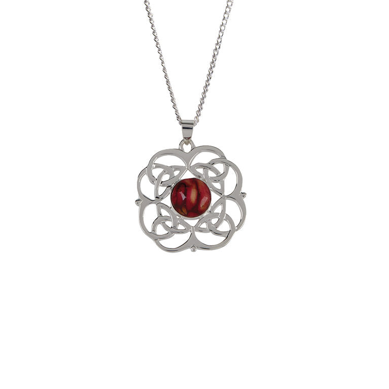 Heathergems Circle Celtic Pendant