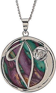 Heathergems Mackintosh Rose Pendant
