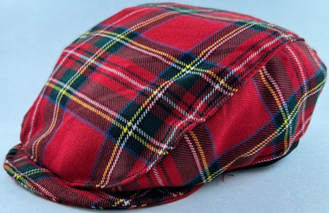 Tartan Baby Flat Cap