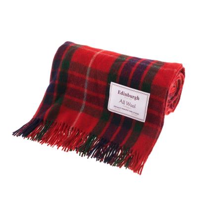 Tartan Blanket 100% Wool