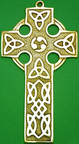 Plaque - Celtic Cross Wall Hanging Large
