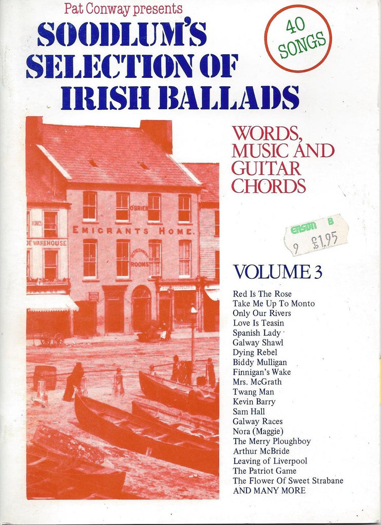 Soodlum's Selection of Irish Ballads Vol. 3