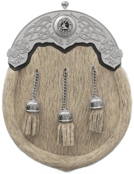 Sporran - Dress Clan Natural Bovine A-F