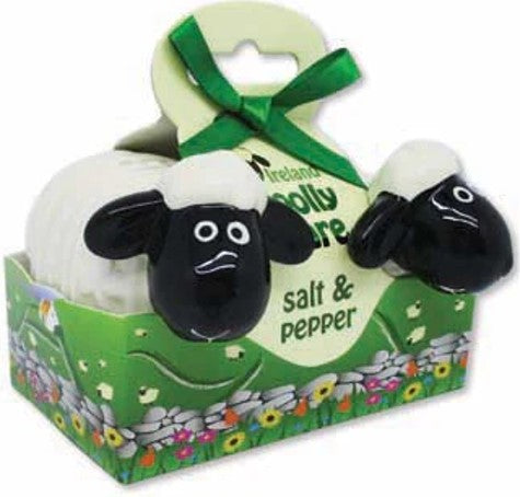 Salt & Pepper Shakers - Wooly Sheep