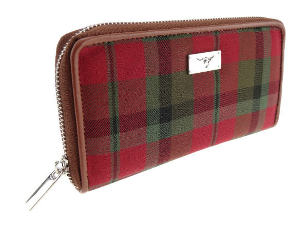 MacNaughton Tartan Zip Wallet