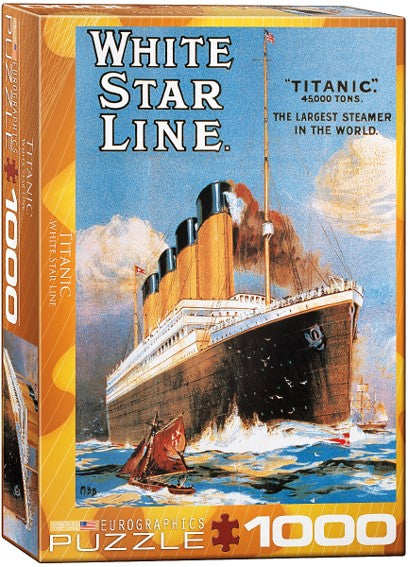 Puzzle - Titanic White Star Line