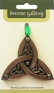 Trinity Knot Bronzed Ornament