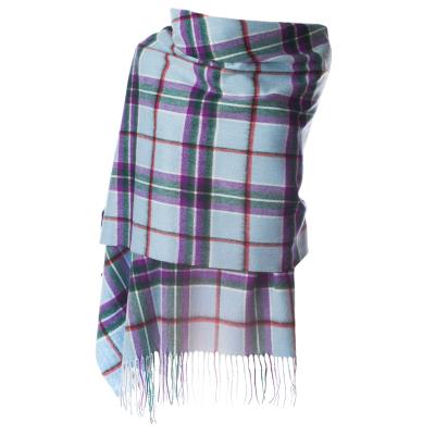 Scottish Tartan Brushed Lambswool Stole - Various Tartans