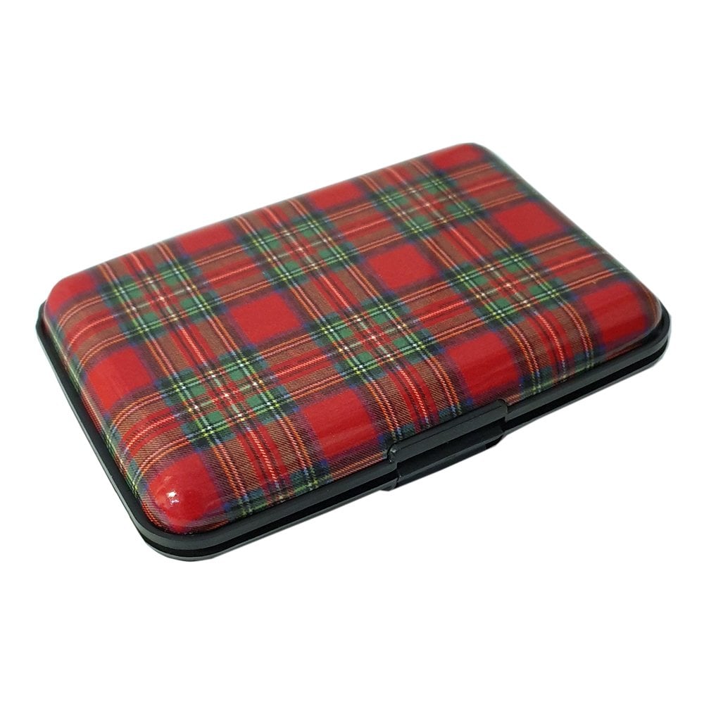 Bank Card Blocker Case - Tartan