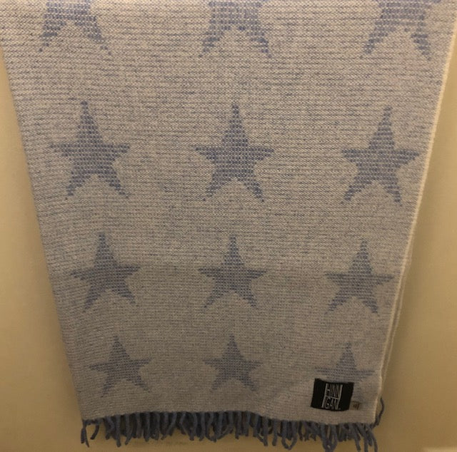Baby Blanket - Blue Stars