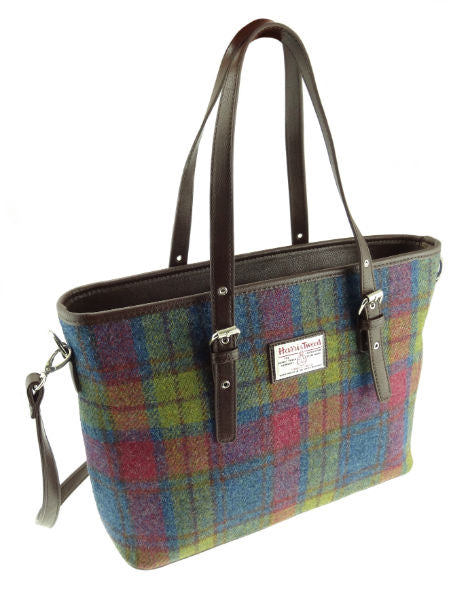 Harris Tweed Satchel - Spey