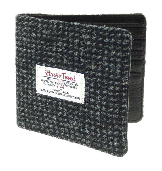Harris Tweed & Leather Wallet - Douglas