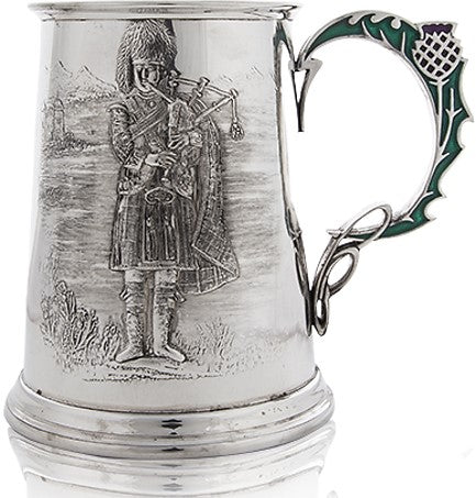 Pewter Tankard - Piper