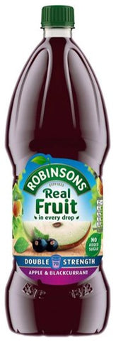 Robinson's Apple & Blackcurrant NSA Double Concentrate 1.75L