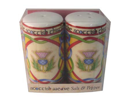 Scottish Thistle Salt & Pepper Shakers