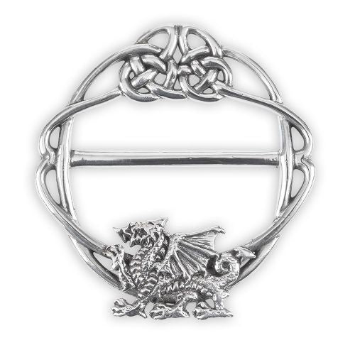 Scarf Ring - Welsh Dragon