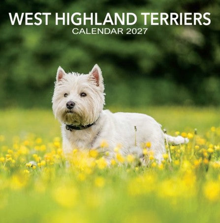 Calendar - West Highland Terriers 2027
