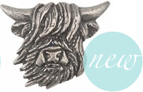 Cuff Links - Highland Cow - Various Colours