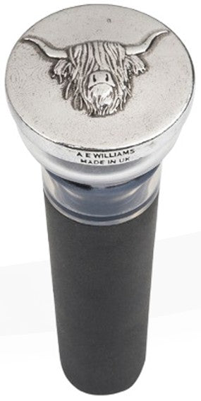 Wine Stopper Pump - Highland Cow