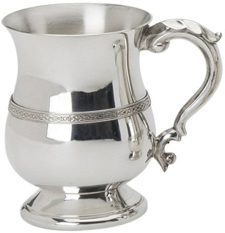 Pewter Tankard - Georgian Celtic