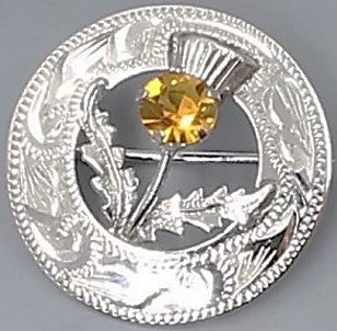 Brooch - Sterling Silver Wrd Bros. 1952 Coronation