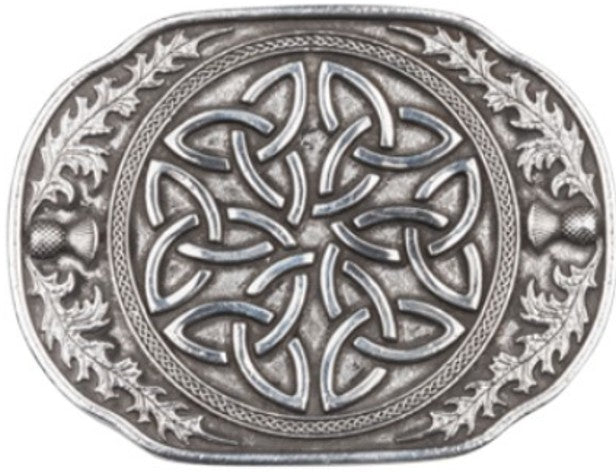 Kilt Buckle - Celtic Thistle