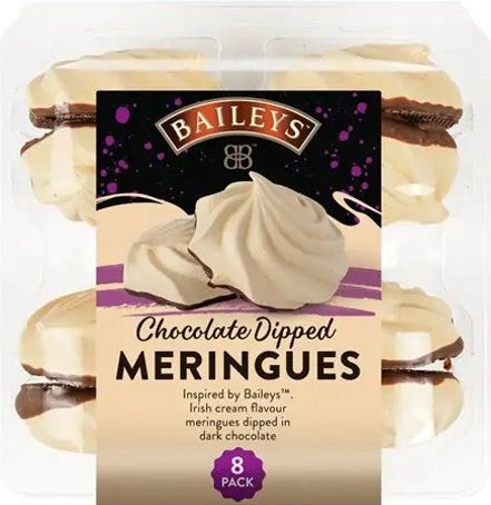 Bailey's Chocolate Dipped Meringues
