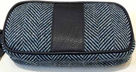 Belt Bag - Tweed/Navy Leather
