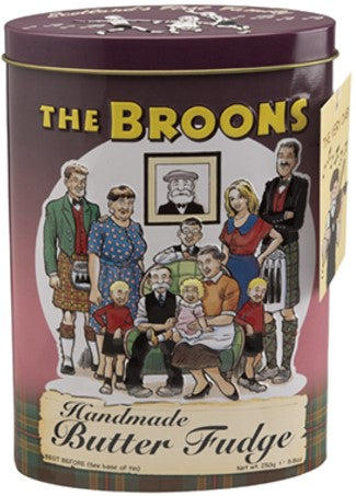 Gardiners of Scotland Fudge Tin - The Broons (Vanilla) - PAST BEST BEFORE