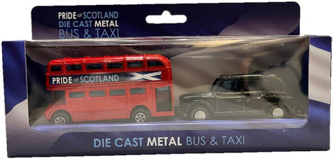 Scotland Bus & Taxi Set