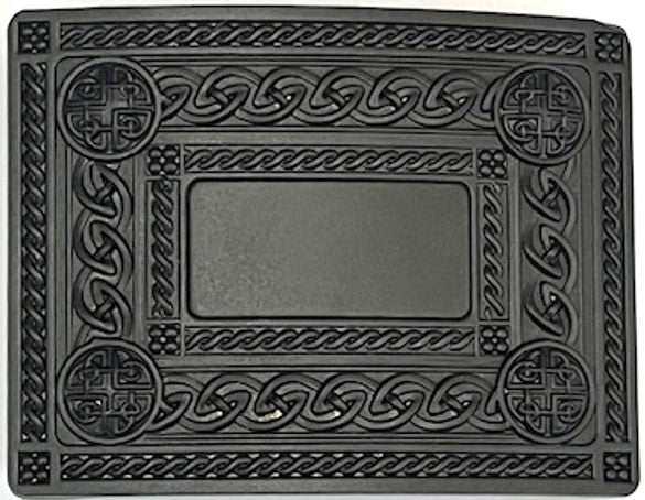 Kilt Buckle - Celtic Black Matte
