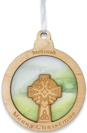 Christmas Ornaments - Irish Wooden - Various Designs