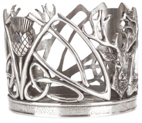 Candle Holder - Stag & Thistle