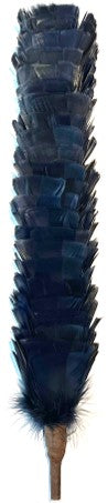 Feather Bonnet Navy Blue Hackle