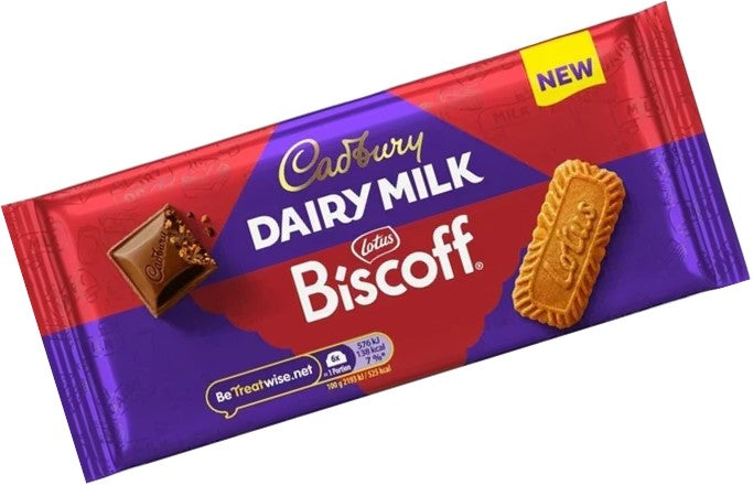 Chocolate - Cadbury Dairy Milk Biscoff 350g