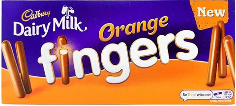 Cadbury Orange Fingers