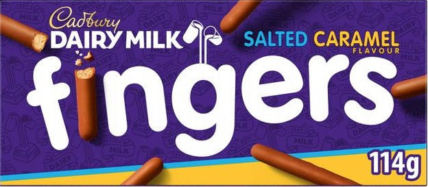 Cadbury Salted Caramel Fingers