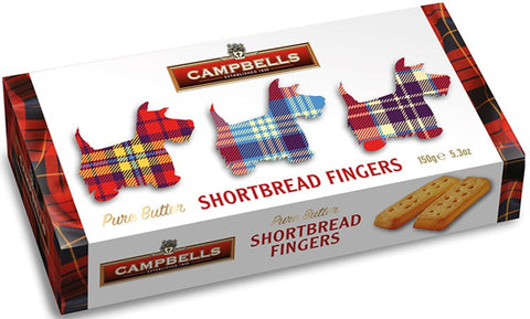 Campbell's Shortbread Fingers - Tartan Scotties