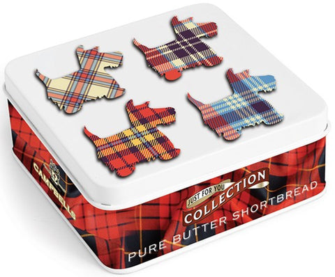 Campbell's Shortbread Fingers - Tartan Scotties Tin