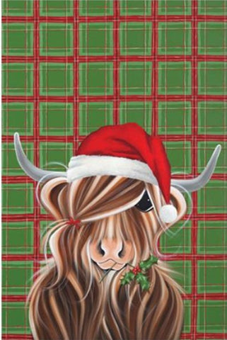 Tea Towel - Christmas McMoo