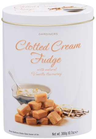 Gardiners of Scotland Fudge Tin - Clotted Cream