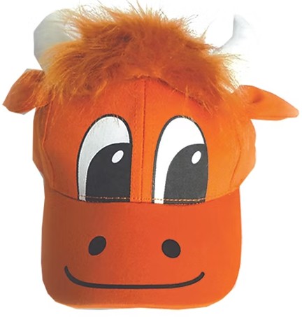 Children's Highland Cow Ball Cap