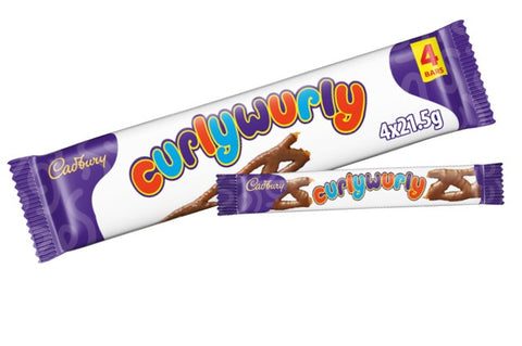 Cadbury Curly Wurly 4 Pack