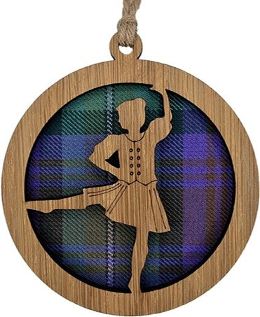 Christmas Highland Dancer Ornament